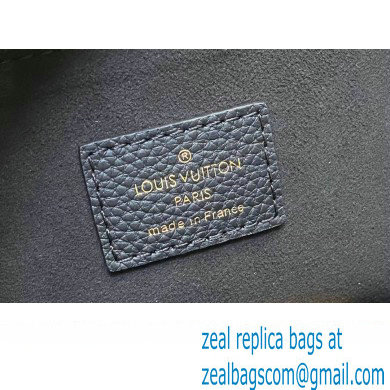 Louis Vuitton Grained calf leather Lock  &  Go Bag M22311 Black 2023